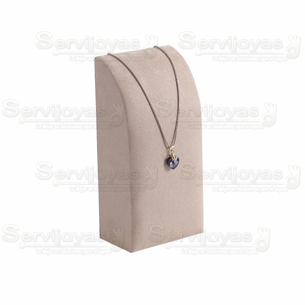 EXHIBIDOR GLAMOUR CUELLO DANÉS CHICO PARA COLLAR - CAFÉ 6880.BR