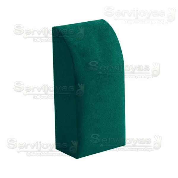 EXHIBIDOR ESMERALDA CUELLO DANÉS CHICO PARA COLLAR - VERDE 6880.ES