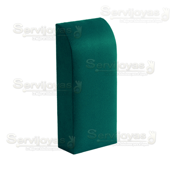 EXHIBIDOR ESMERALDA CUELLO DANÉS MEDIANO PARA COLLAR - VERDE 6881.ES