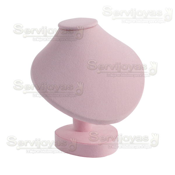 Exhibidor Candy Rosa Cuello Mini para Collar Medidas: 10.8x9.5x12cm 6924