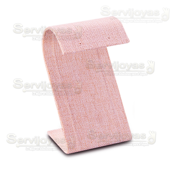 Exhibidor Rose Rosa Patito Grande para Aretes Medidas: 5.4x5x8cm 9914.PK