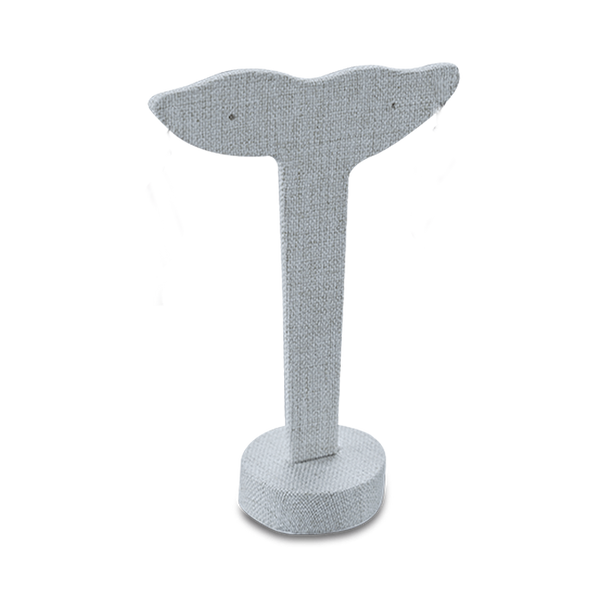 EXHIBIDOR GRAY LUXURY "T" PARA ARETES - GRIS 9918.GY