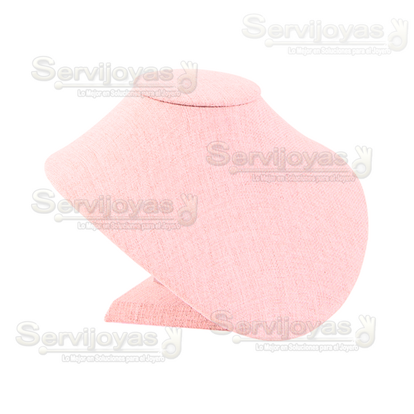 Exhibidor Rose Rosa Cuello Normal para Collar Medidas: 18x14x13.3cm 9928.PK