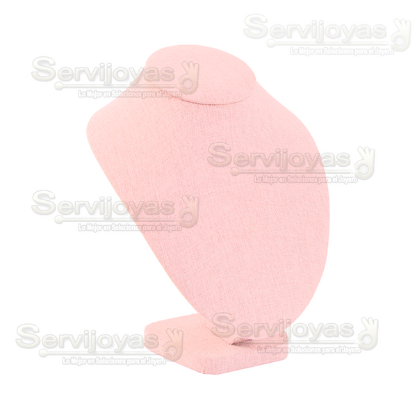 Exhibidor Rose Rosa Cuello Princesa para Collar Medidas: 19x16.5x22.7cm 9930.PK