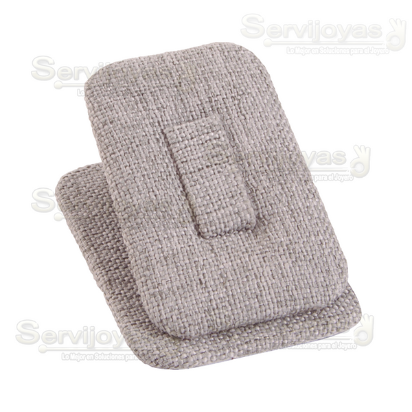 Exhibidor Gray Luxury Cuadrado para Anillo Medidas: 4.1x5.4x3cm 9935.GY