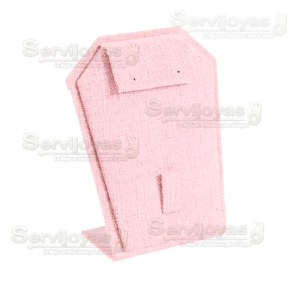 Exhibidor Rose Rosa para Juego: Aretes y Anillo Medidas: 8.2x4x10cm 9955.PK