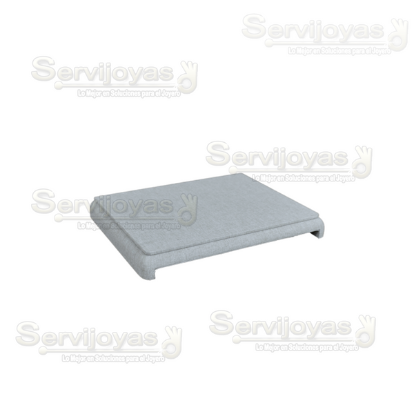 Exhibidor Gray Luxury Base Mesa Chica Medidas: 26x20x3.2cm 9962.GY