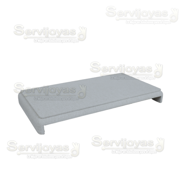 Exhibidor Gray Luxury Base Mesa Grande Medidas: 38.5x20x4.2cm 9962.GY