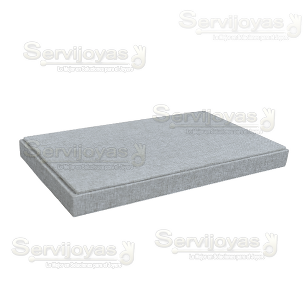 Exhibidor Gray Luxury Base Rectangular Medidas: 35x20x3cm 9963.GY