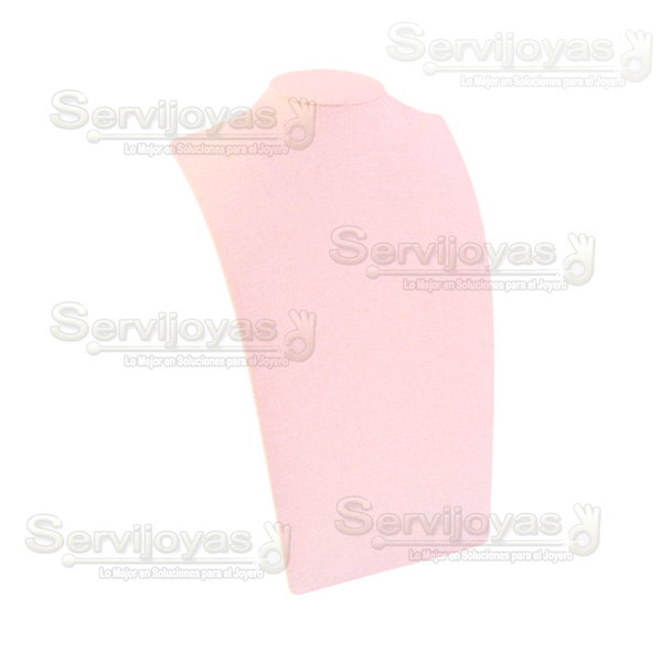 Exhibidor Rose Rosa Cuello Elegante Grande para Collar Medidas: 25x14.5x38cm 9988.PK