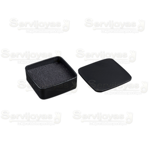 Caja Fina de Plastico Grande Negra (paq c/12 pzas) 1222