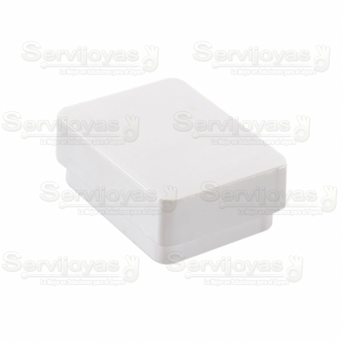 Caja Plastico Broquel Inserto Negro (paq 50 pzas) 1233