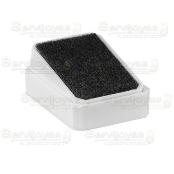 Caja Exhibidor de Plástico Aretes Inserto Negro (36 pzas) Medidas: 5x4x1.6cm 1281