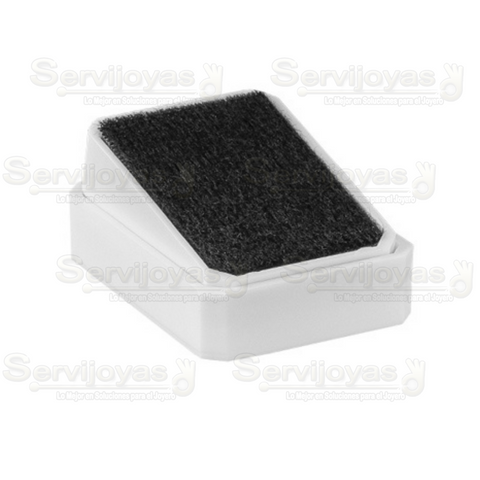 Caja Exhibidor de Plástico Aretes Inserto Negro Paq c/36 pzas 1281