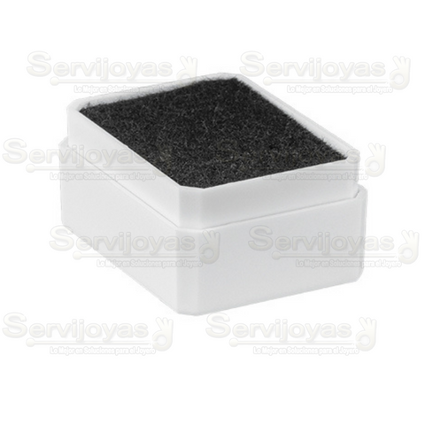 Caja Exhibidor de Plástico Juego Inserto Negro Paq c/20 pzas 1282