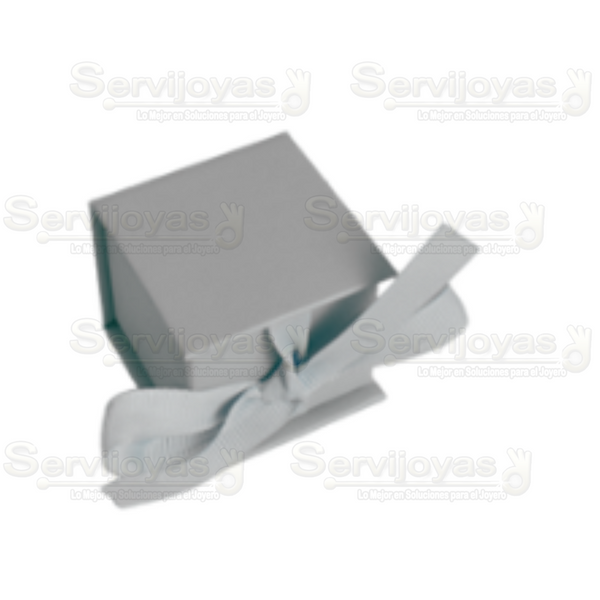 CAJA MURANO CHICA GRIS Medidas: 5x5x4.5cm 1431.GY