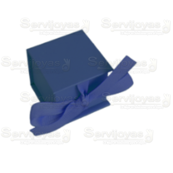CAJA MURANO CHICA AZUL MARINO Medidas: 5x5x4.5cm 1431.NB