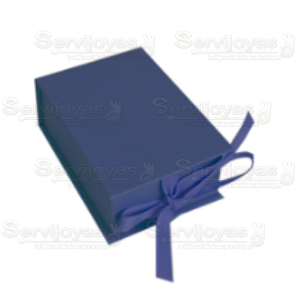 CAJA MURANO MEDIANA AZUL MARINO Medidas: 10x7x4cm 1432.NB