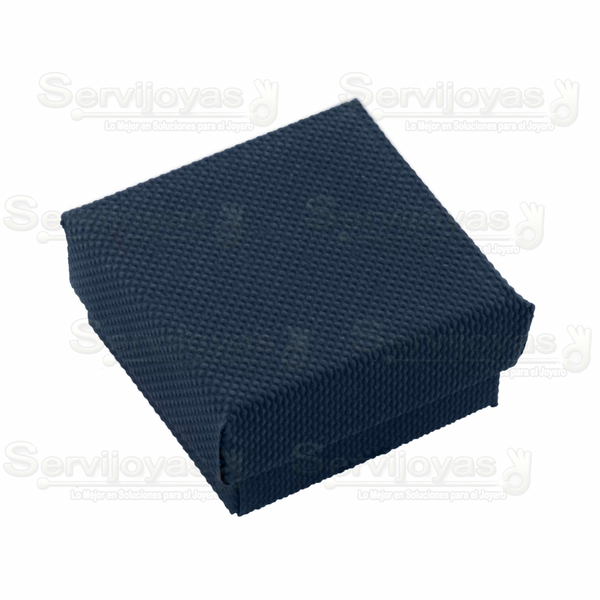Caja Mini para Broquel Multicolor Azul Navy Medidas: 3.8x3.8x2cm 1480.NB