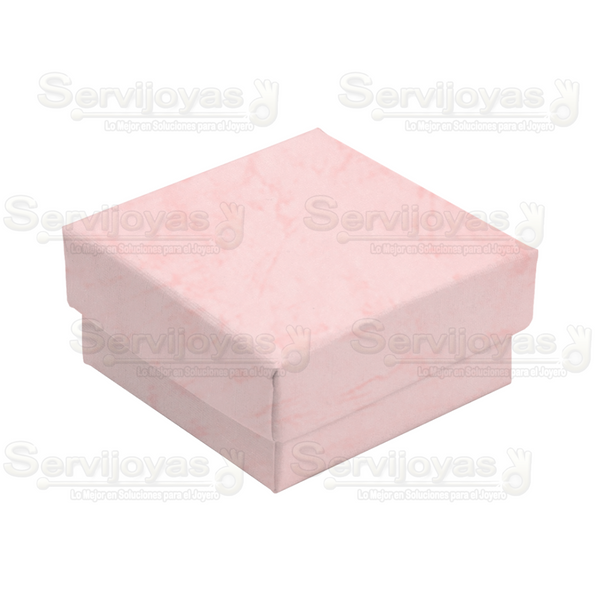 Caja Mini para Broquel Multicolor Rosa Medidas: 3.8x3.8x2cm 1480.PK