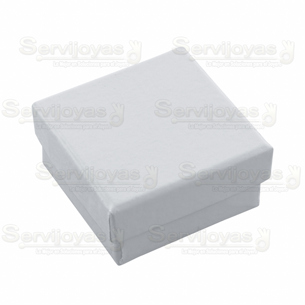 Caja Mini para Broquel Multicolor Blanca Medidas: 3.8x3.8x2cm 1480.WH