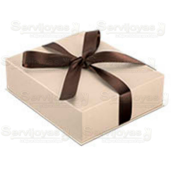 Caja Rubi Para Gargantilla Medidas: 17.5x14.8x5cm 1645