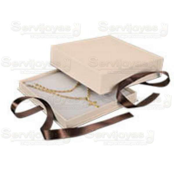 Caja Rubi Para Collar Grande Medidas 21x21.5x5.3cm 1646