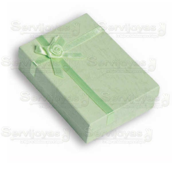 Caja Moño De Flor Pastel Juego Colores Surtidos Medidas: 6.8x9.4x2.9cm 1704