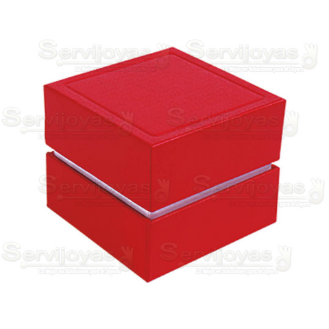 Caja Venecia Roja para Aretes 1832.RD