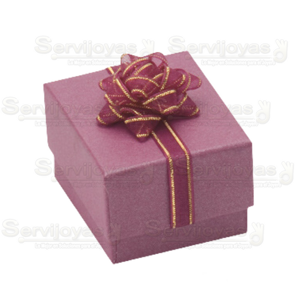 Caja Anillo Fashion (48 pzs, colores surtidos) Medidas: 5.5x4.6x3.4cm 1951