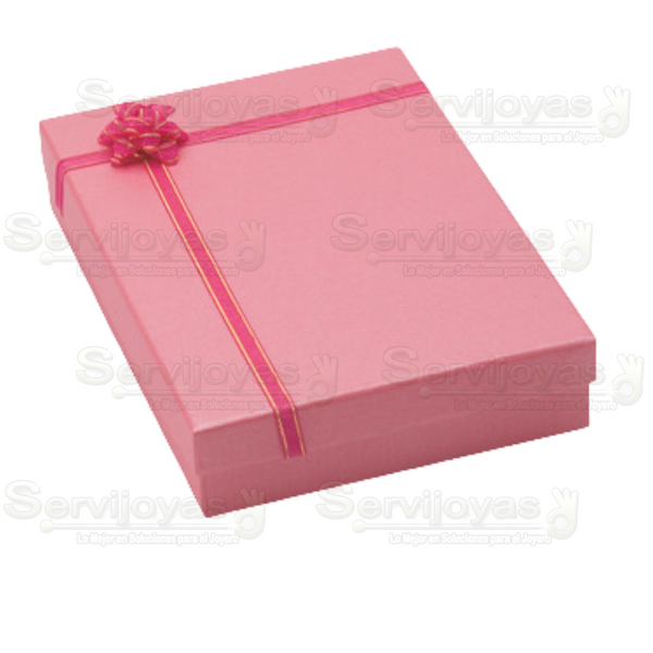 Caja Collar Fashion (12 pzs, colores surtidos) Medidas: 12.7x18.4x3.6cm 1956