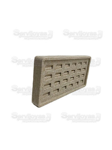 Exhibidor Galant Arena Base 24 Anillos Medidas: 26x13x3cm 201A