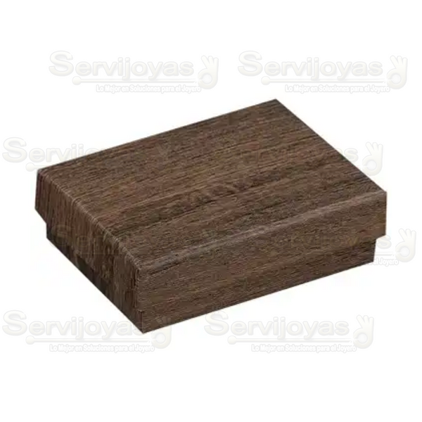 Caja Forest Mediana Aretes Cadena con Dije 1322