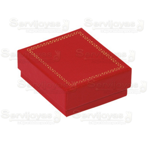 Caja Carte Carton Arete Chico Rojo 2202.RD