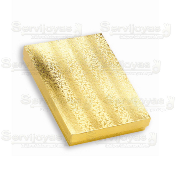 Caja Comet Collar Chico Dorada Medidas: 9.9x13.5x2.5cm 1105.GD