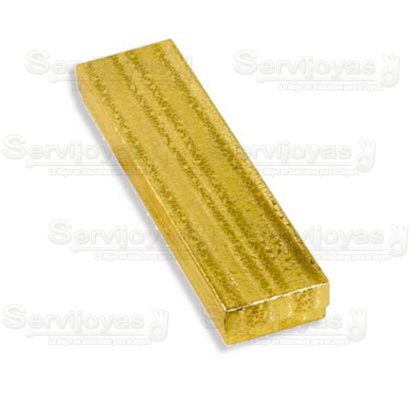 Caja Comet Pulsera Dorada Medidas: 20.1x4.9x2.5cm 1108.GD