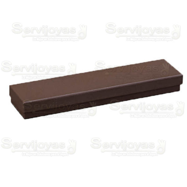 Caja para Pulseras Lino Cafe Medidas: 22x5x2.5 1494.BR