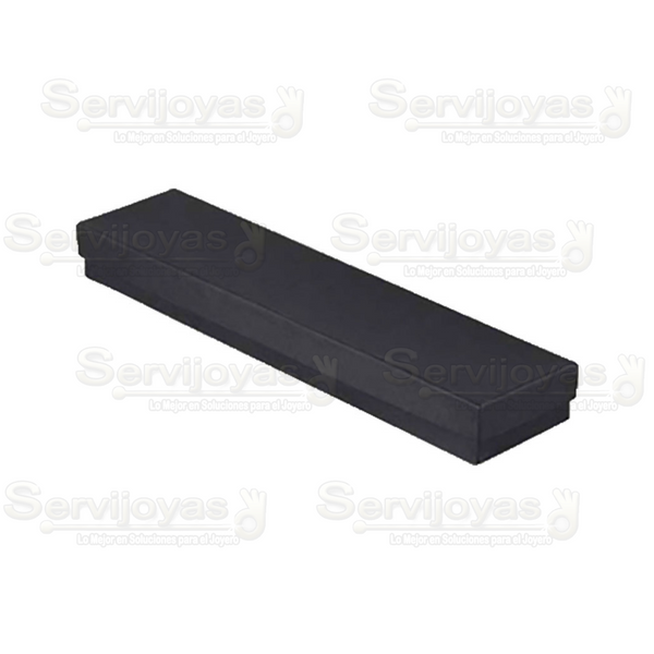 Caja para Pulsera Multicolor Negra Medidas: 22x5x2.5cm 1484.BK