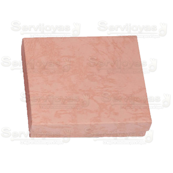 Caja Cuadrada para Juego Grande Multicolor Rosa Medidas: 10x9x2.5cm 1483.PK