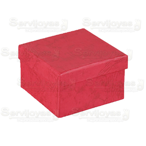 Caja Multicolor Cuadrada Alta Roja 1486.RD