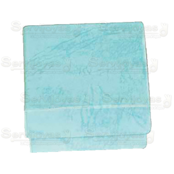 Caja Chica para Anillo y/o Aretes Multicolor Azul Claro Medidas: 5.8x5x3cm 1481.LB
