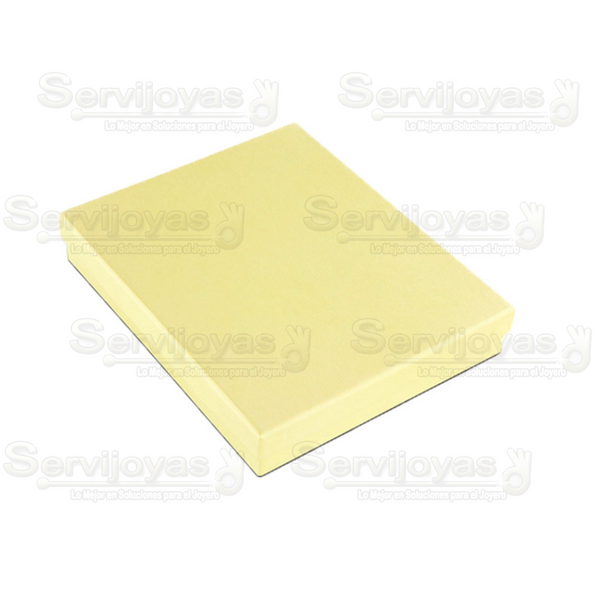 Caja para Collar Extra Grande Multicolor Crema Medidas: 16.8x22.2x4cm 1487.CR