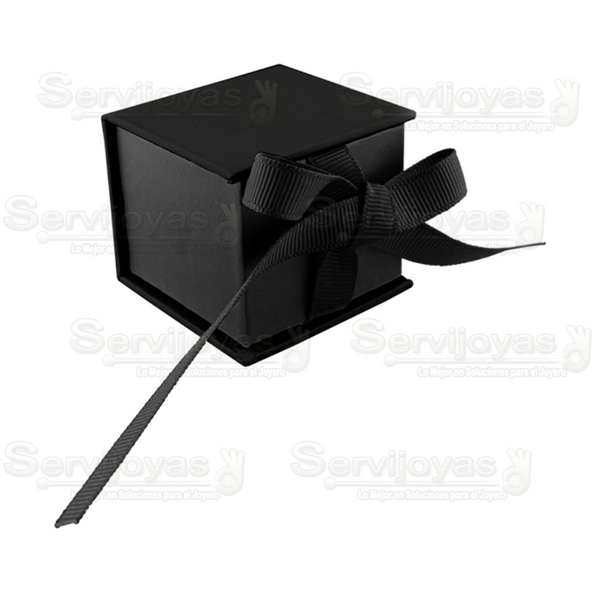CAJA MURANO CHICA NEGRO Medidas: 5x5x4.5cm 1431.BK