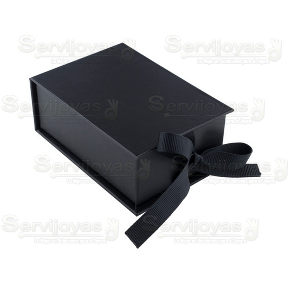 CAJA MURANO MEDIANA NEGRO Medidas: 10x7x4cm 1432.BK