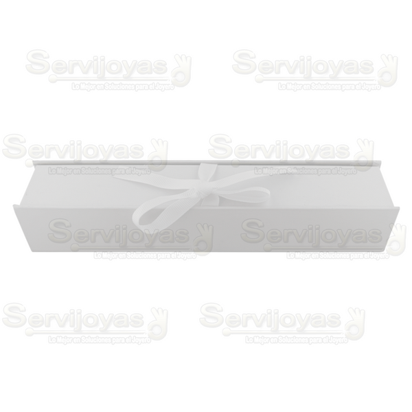CAJA MURANO PULSERA BLANCO Medidas: 22x8.5x7cm 1435.WH