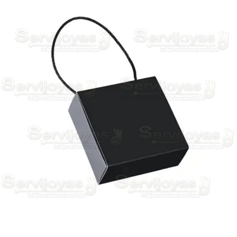 Caja Paris Chica Negro con Plata 1180.SL