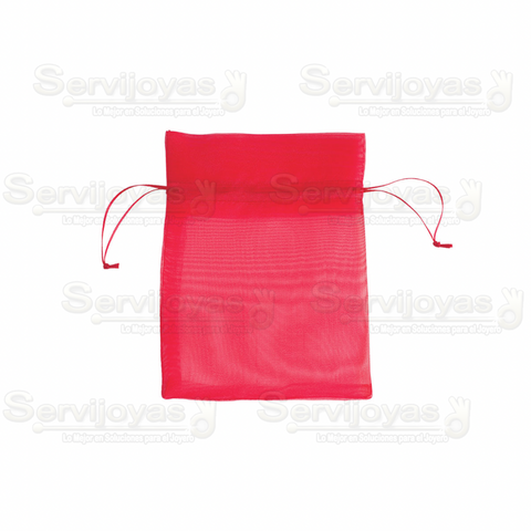 Bolsa de Organza Mediana Roja 2480.RD