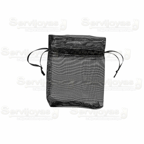 Bolsa de Organza Mediana Negra 2480.BK