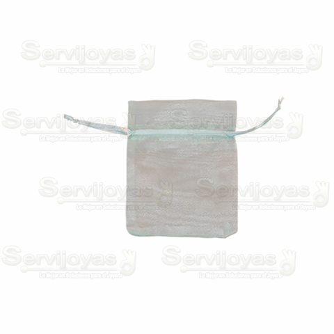 Bolsa de Organza Mediana Aqua 2480.AQ