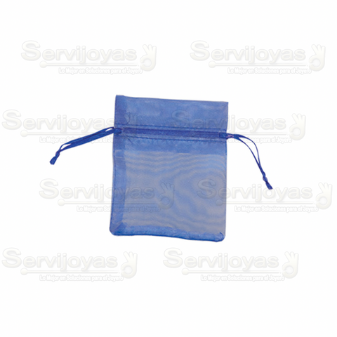 Bolsa de Organza Mediana Azul Rey 2480.BL